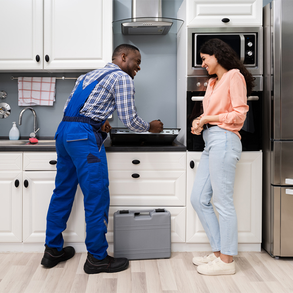 how long does it typically take to complete cooktop repair services in Hayesville